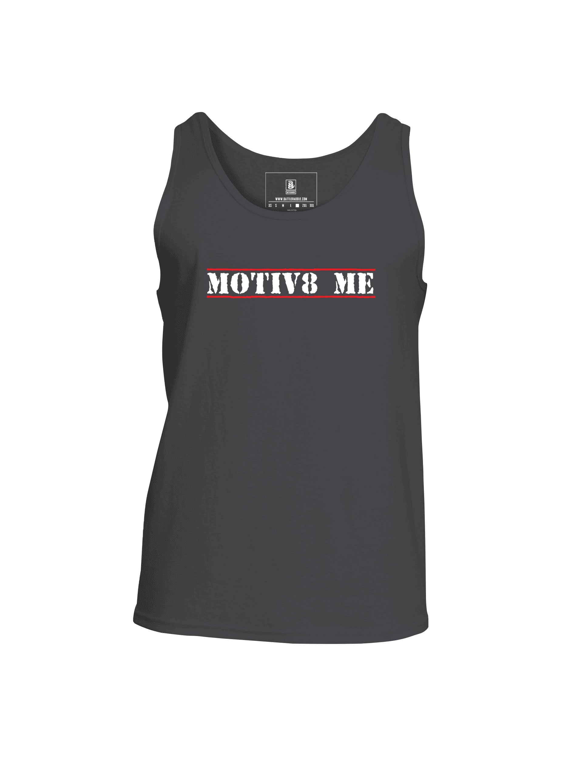 Battleraddle Motiv8 Me Mens Cotton Tank Top