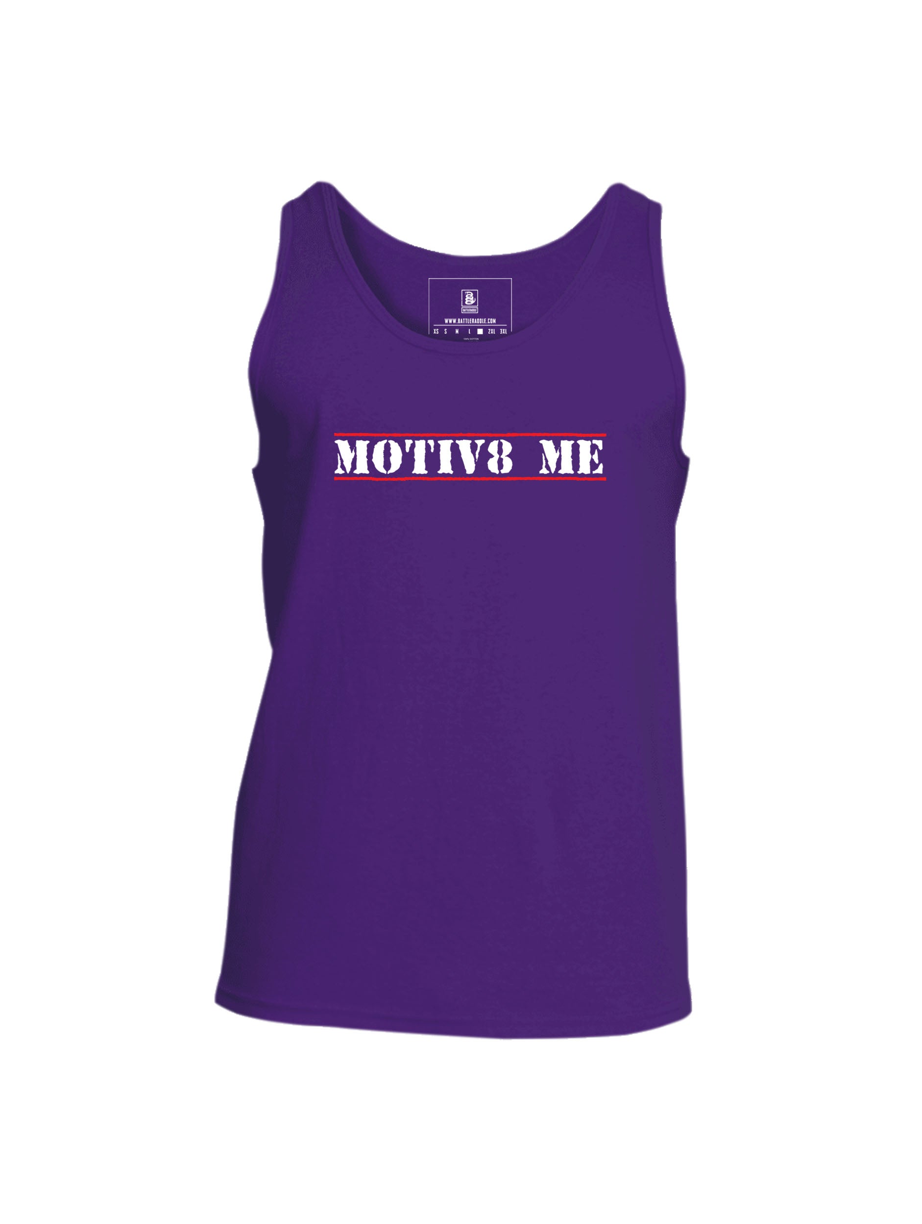 Battleraddle Motiv8 Me Mens Cotton Tank Top