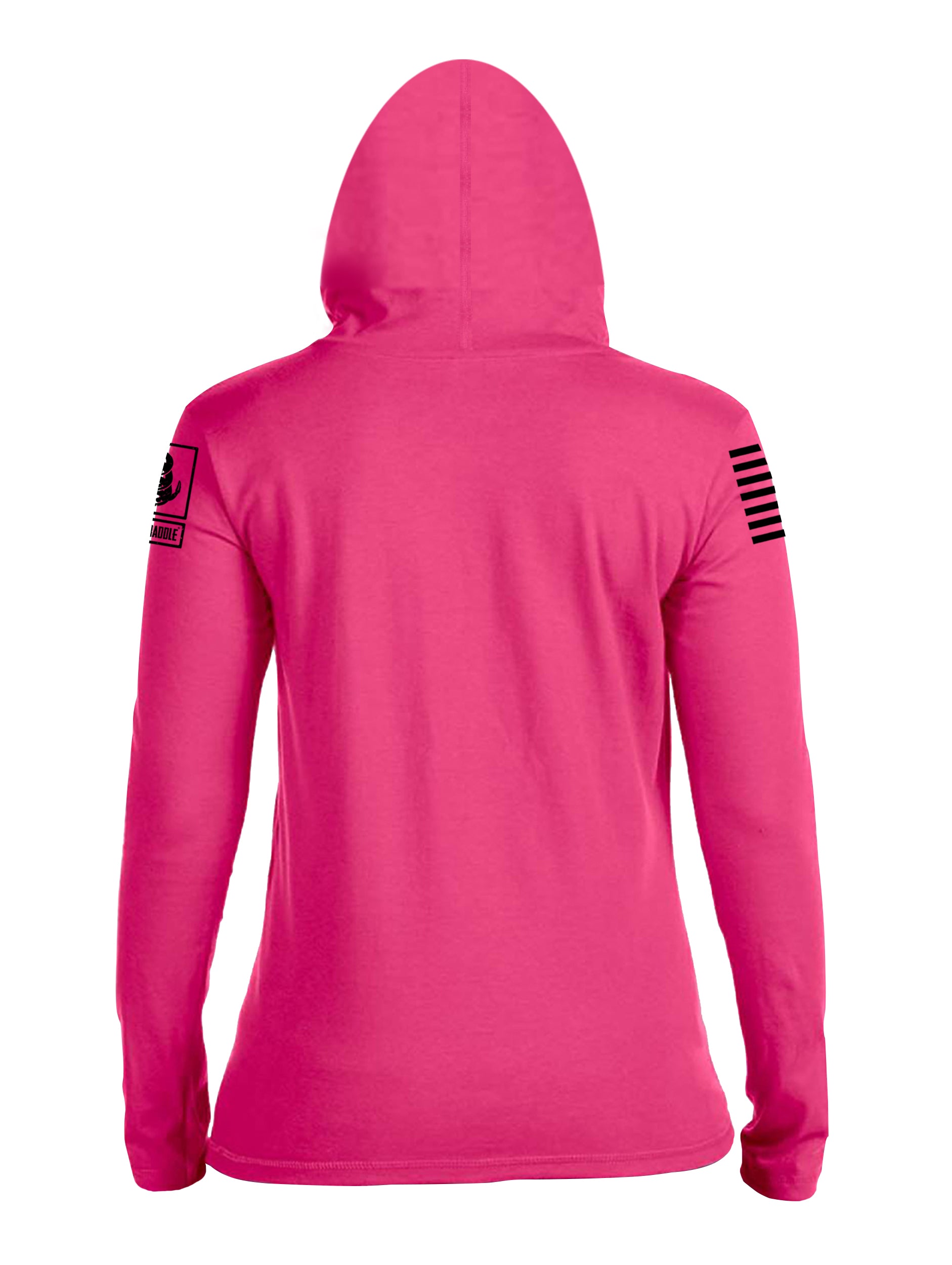 Battleraddle Best Guns Womens Cotton Lightweight Hoodie