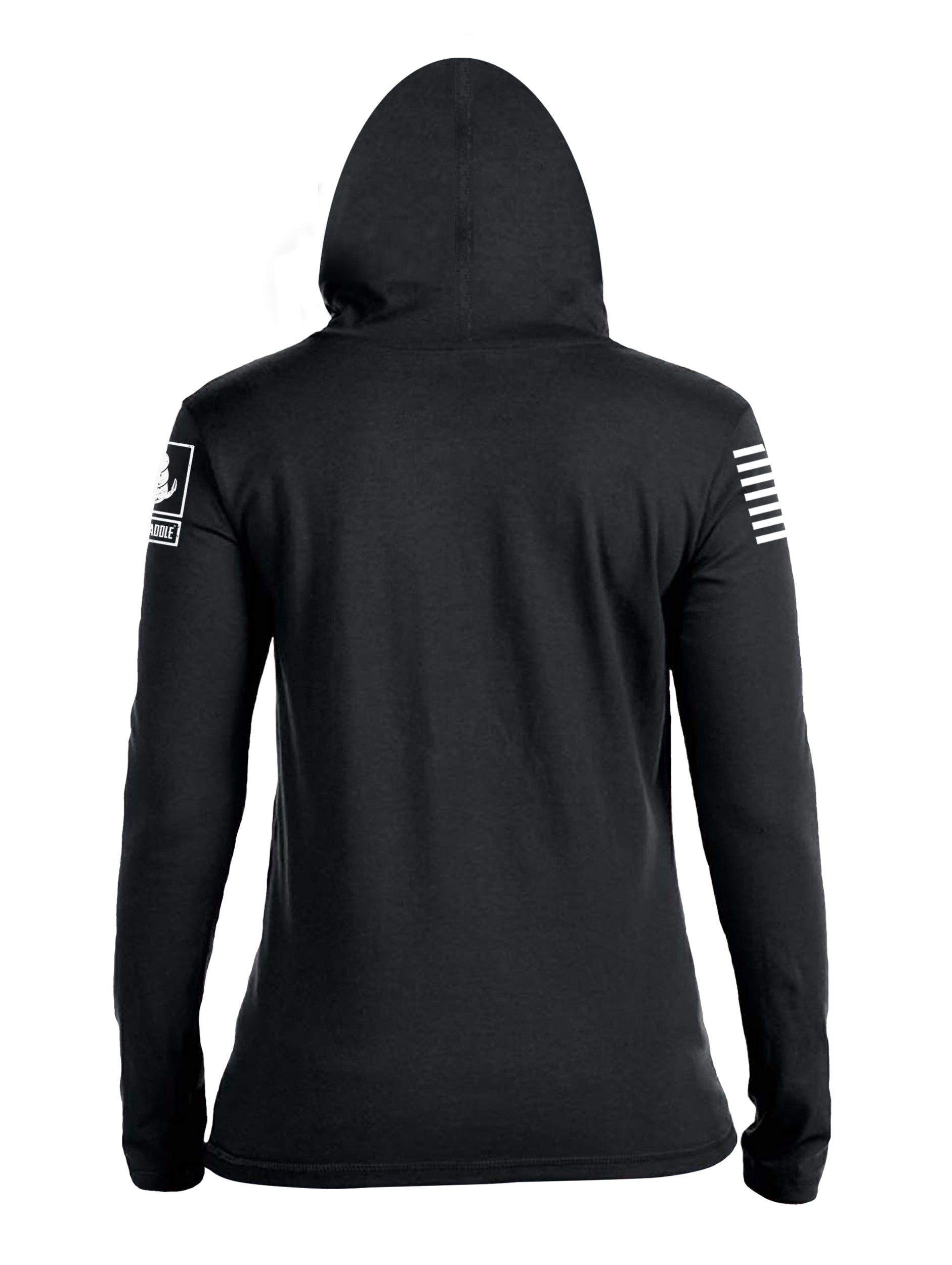 Battleraddle The Fire Fight Zone Womens Thin Cotton Lightweight Hoodie