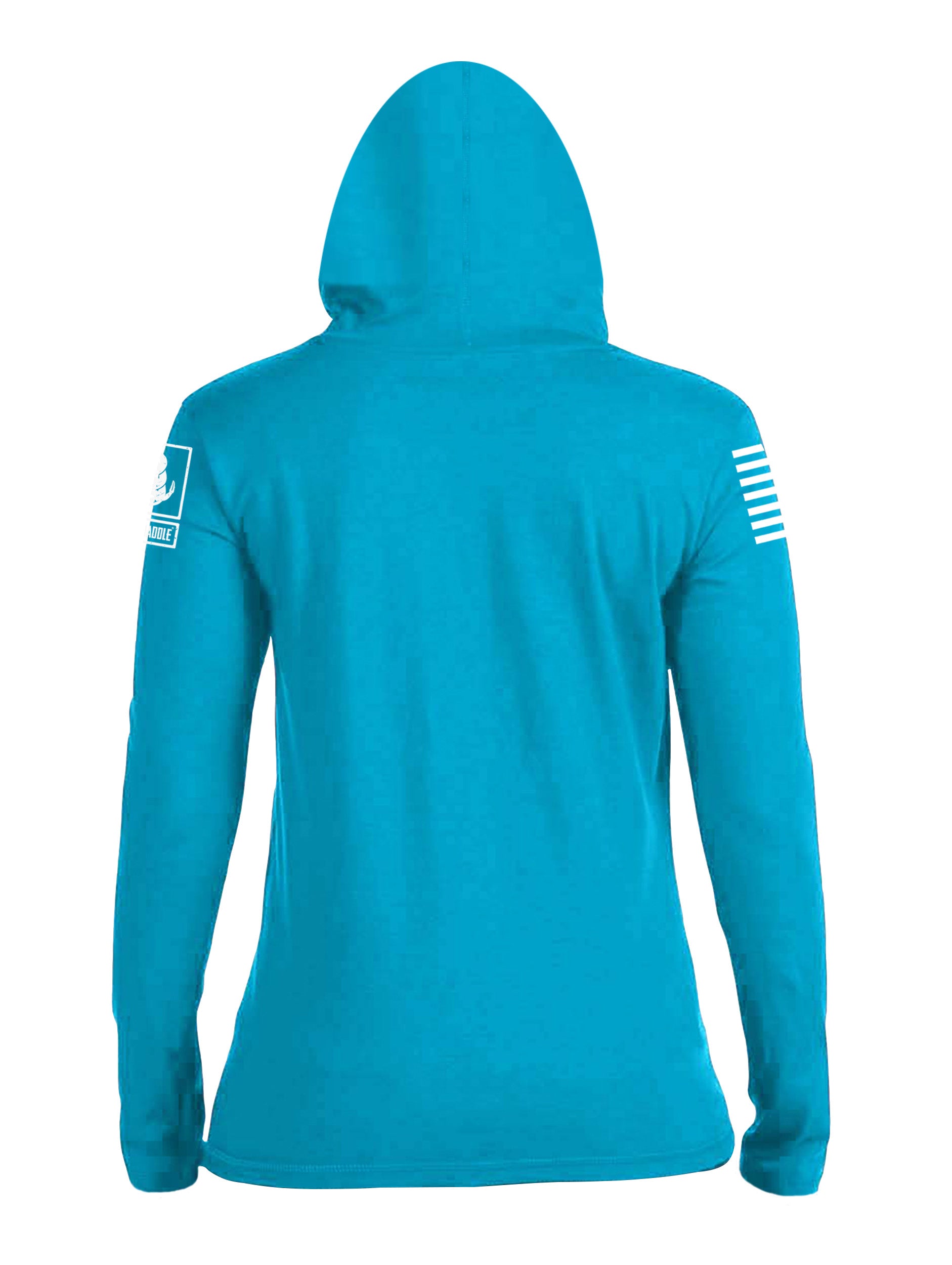 Battleraddle The Fire Fight Zone Womens Thin Cotton Lightweight Hoodie