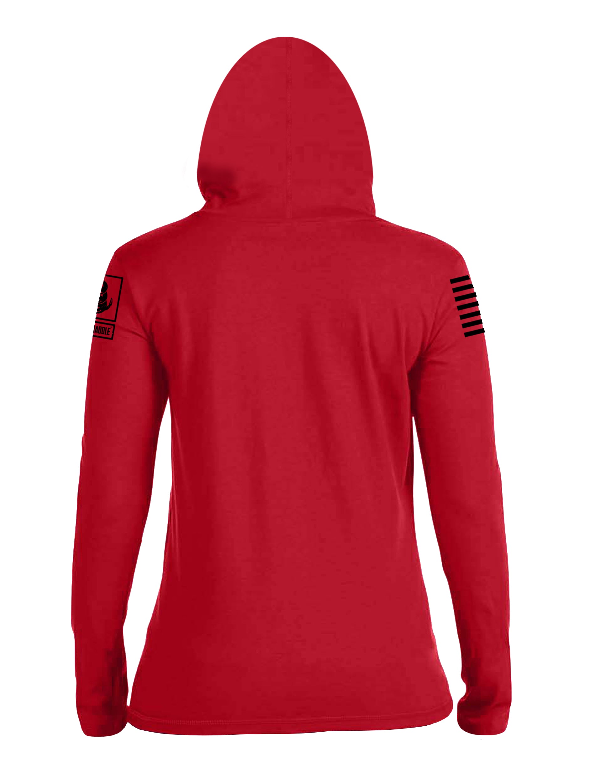 Battleraddle Best Guns Womens Cotton Lightweight Hoodie