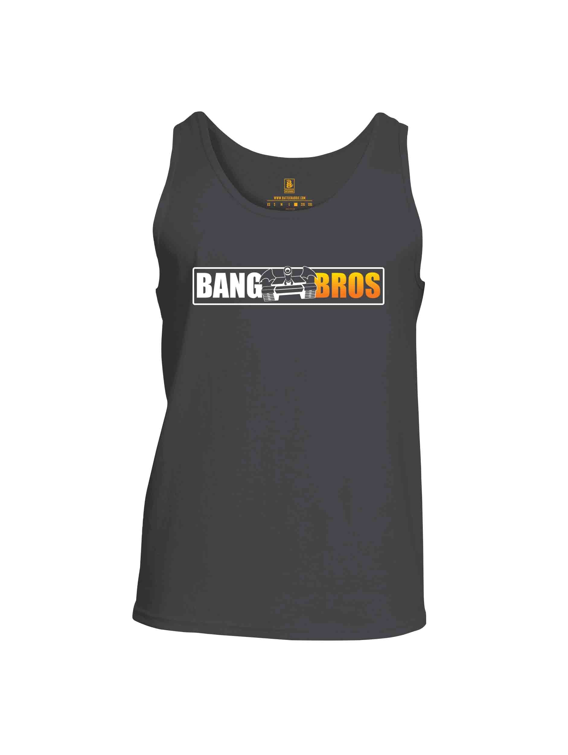 Battleraddle Bat Wing Tank Bang Bros Mens Cotton Tank Top