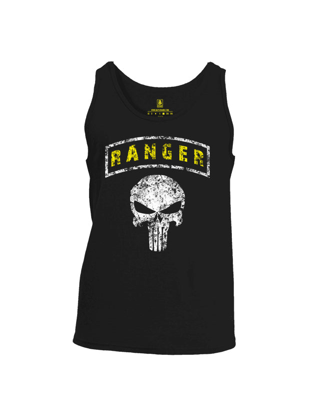 Battleraddle Ranger Tab Mr. Expounder Skull Mens Cotton Tank Top