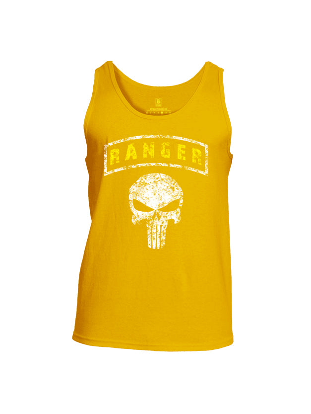 Battleraddle Ranger Tab Mr. Expounder Skull Mens Cotton Tank Top