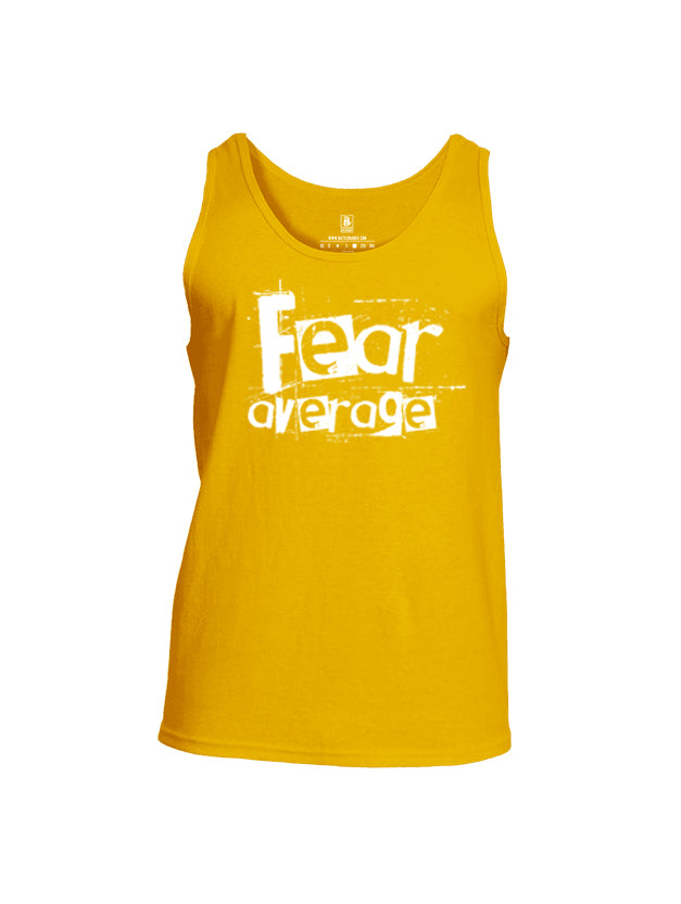 Battleraddle Fear Average Mens Cotton Tank Top