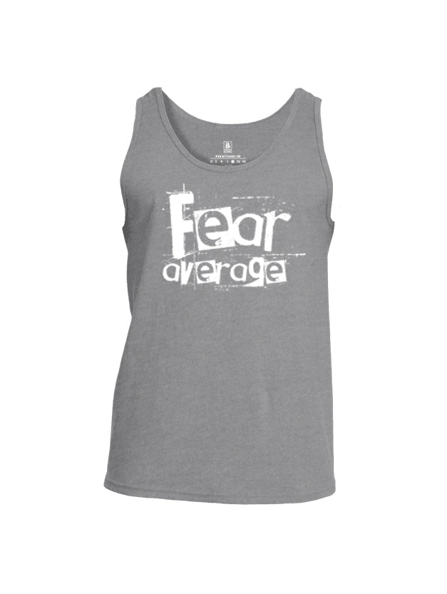 Battleraddle Fear Average Mens Cotton Tank Top