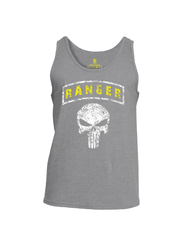 Battleraddle Ranger Tab Mr. Expounder Skull Mens Cotton Tank Top