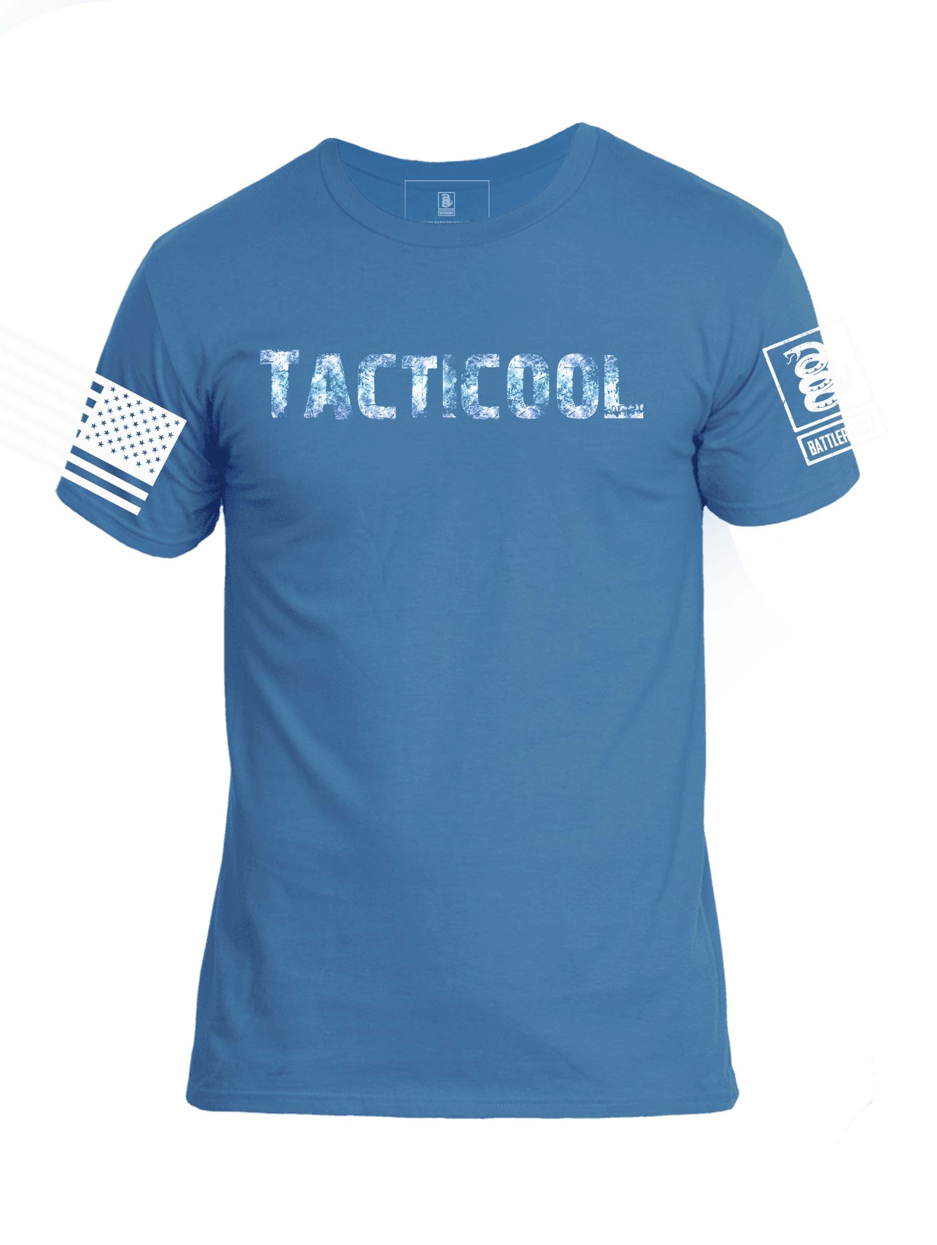 Battleraddle Tacticool Mens Crew Neck Cotton T Shirt