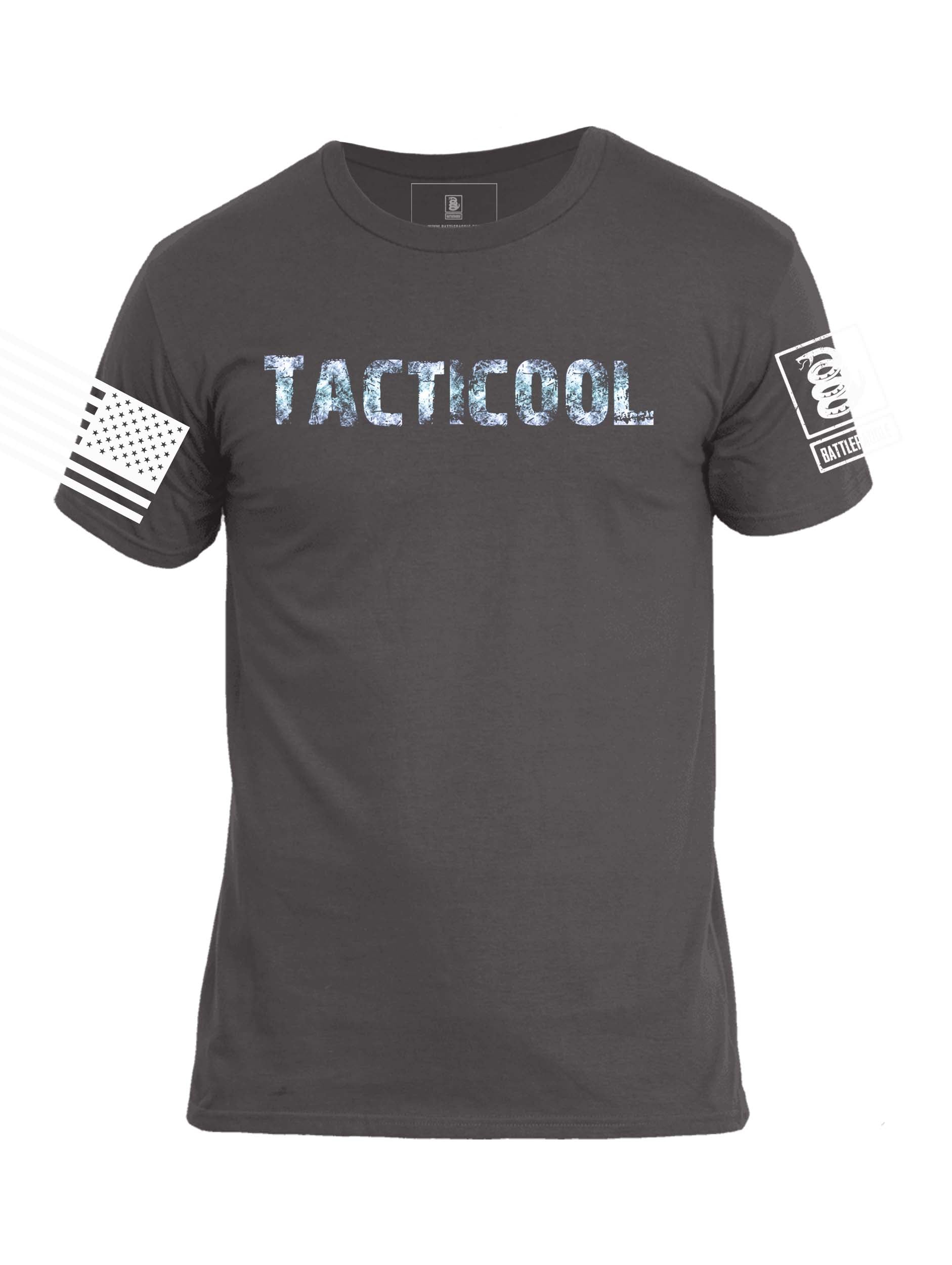 Battleraddle Tacticool Mens Crew Neck Cotton T Shirt