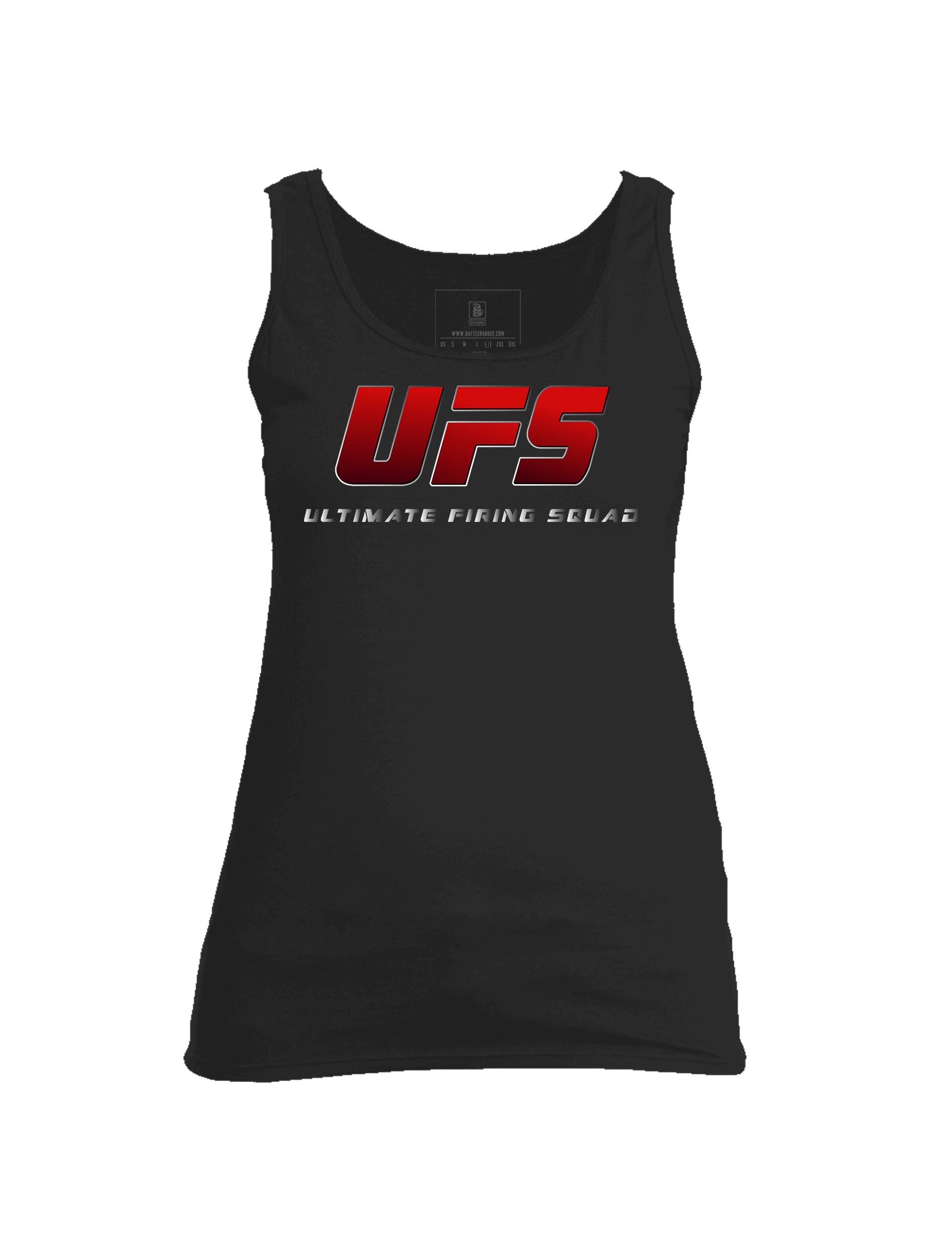 Battleraddle UFS Ultimate Firing Squad Womens Cotton Tank Top