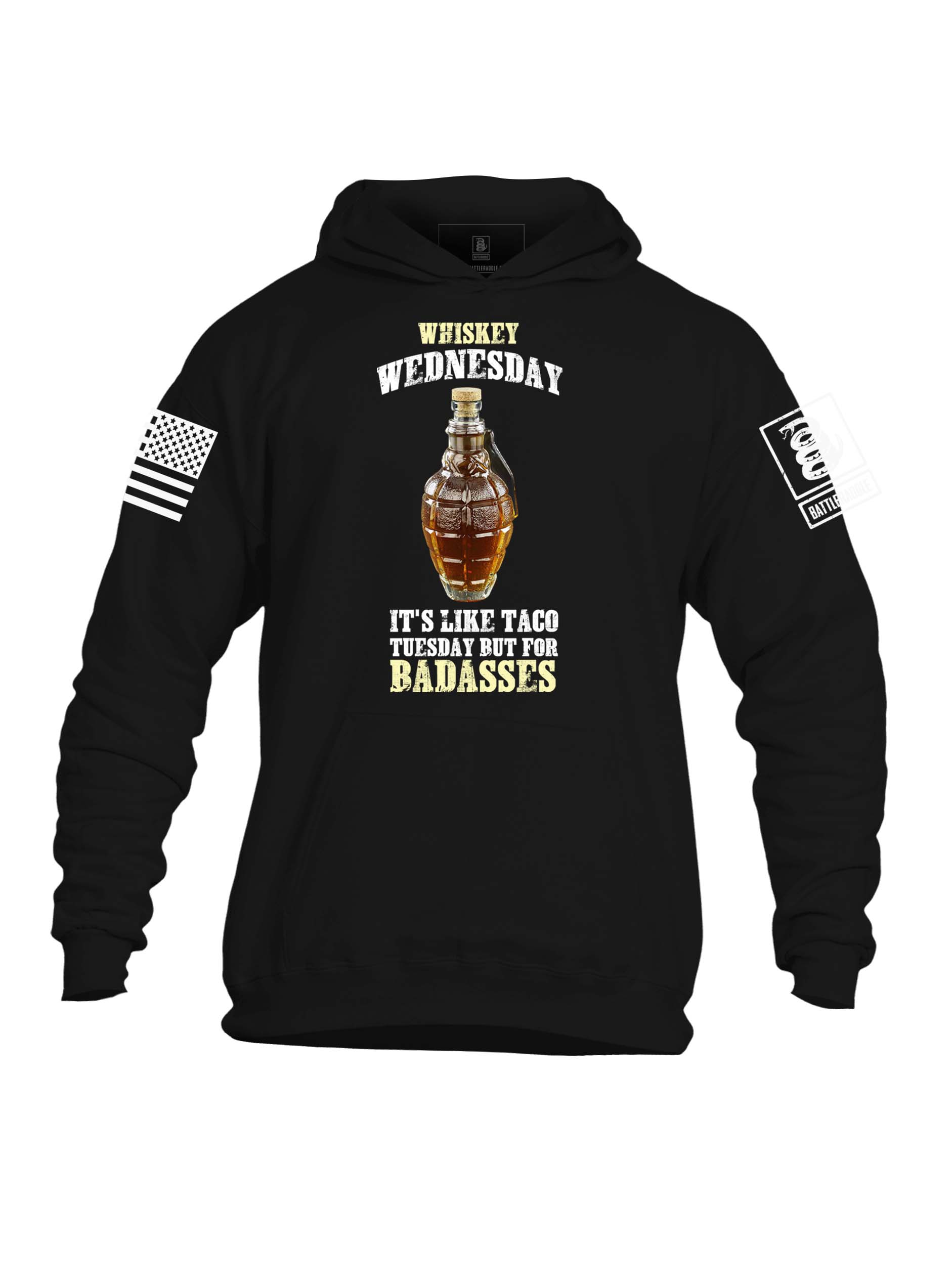 Battleraddle Whiskey Wednesday Mens Hooded Sweatshirt