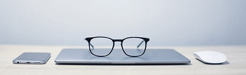 Blue Light Blocking Glasses for Computer Gaming Square Frame - Jones