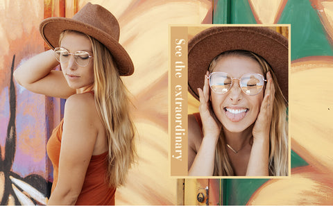 Blue Light Blocking Glasses for Computer Gaming Metal Frame - Jewel