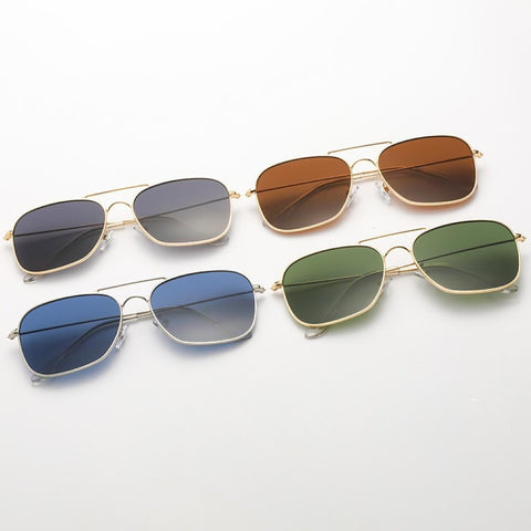 Square Polarized Reverse Sunglasses Anti-Glare 100% UV Protection Inverted Lens