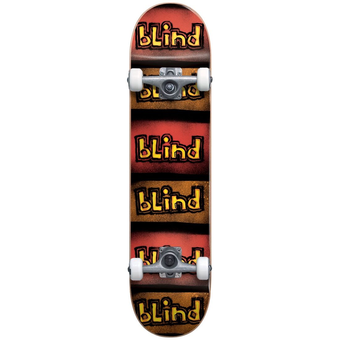 Blind Completes Reflective First Push Soft Wheels 7.5 Skateboard Complete