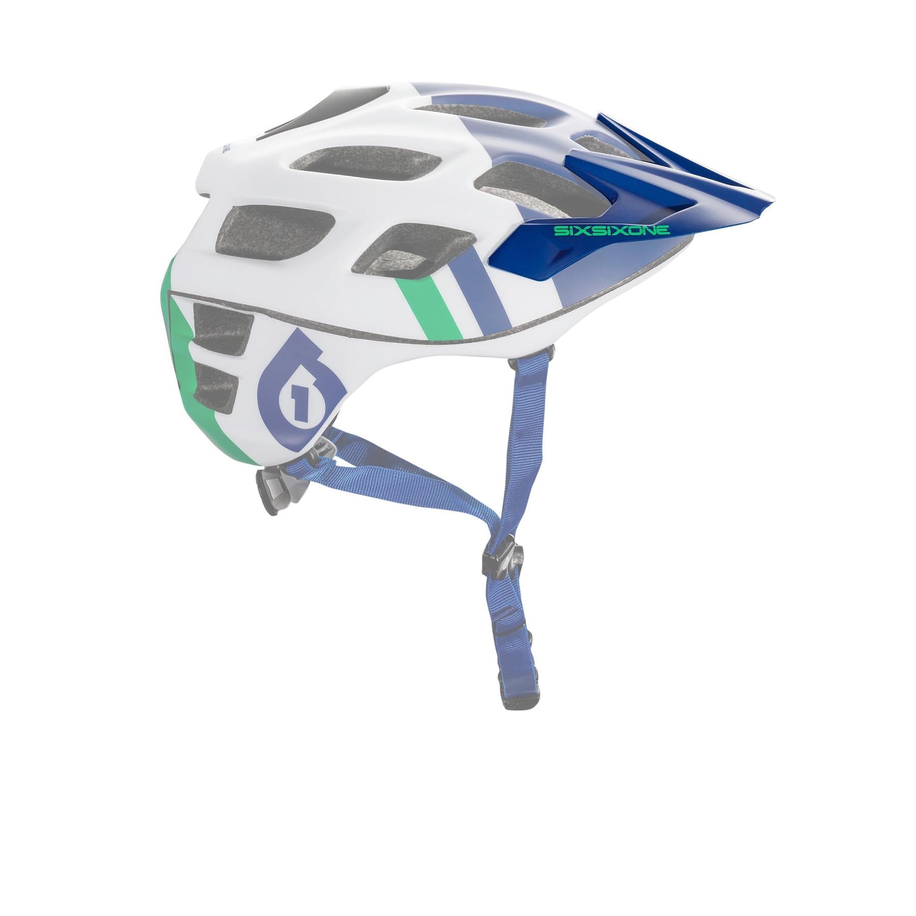 661 SixSixOne Parts Recon Helmet Visor Blue Green