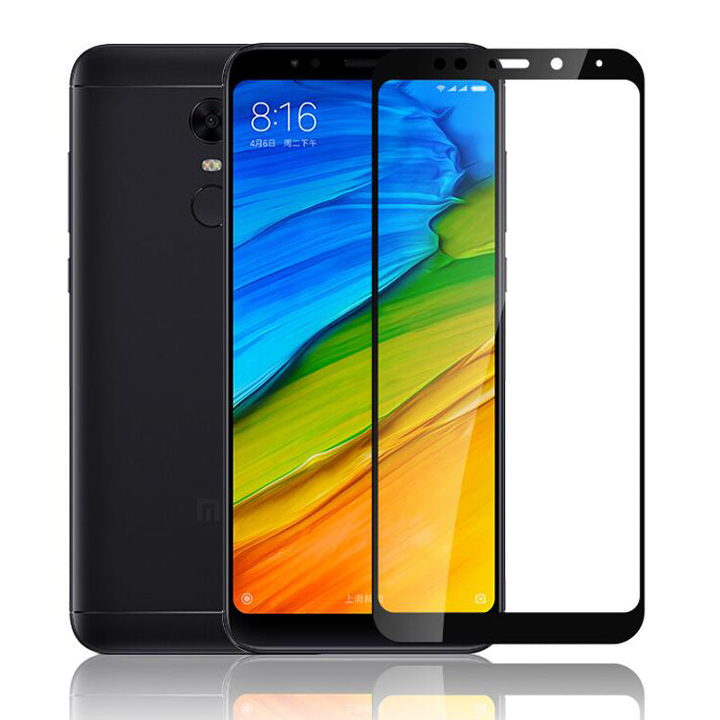 Brilliant xiaomi redmi 5 glass tempered full cover prime screen protector for redmi 5 plus Note5 Mobile phone Protective glass film