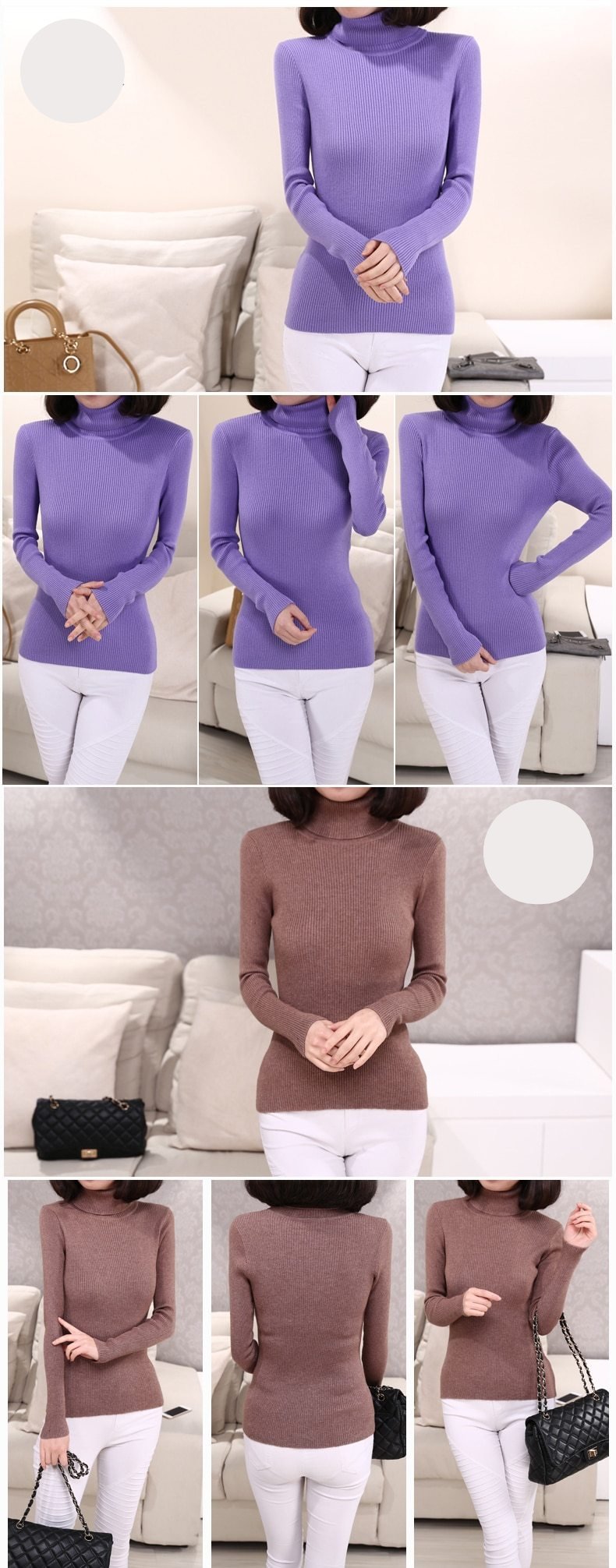 Lori Lundy Cashmere Sprout Sweater