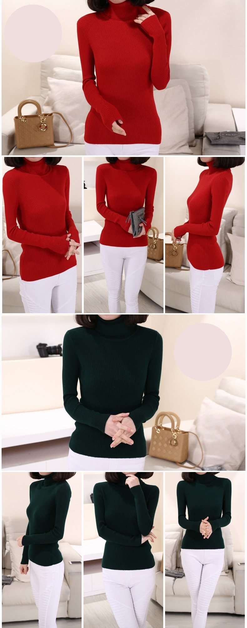 Lori Lundy Cashmere Sprout Sweater