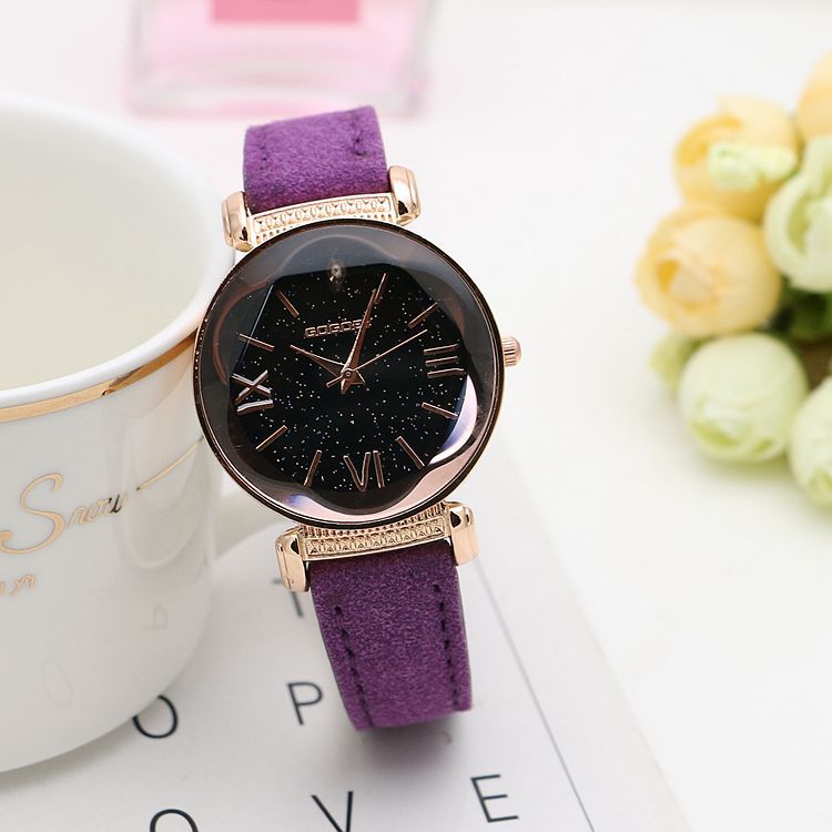 Emily Edwards Rose Gold Leather Watches