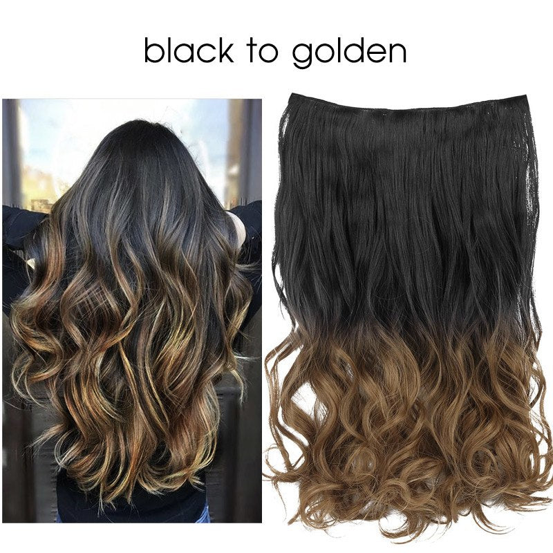 Lisa Ombre Long Clip In Hair Extensions