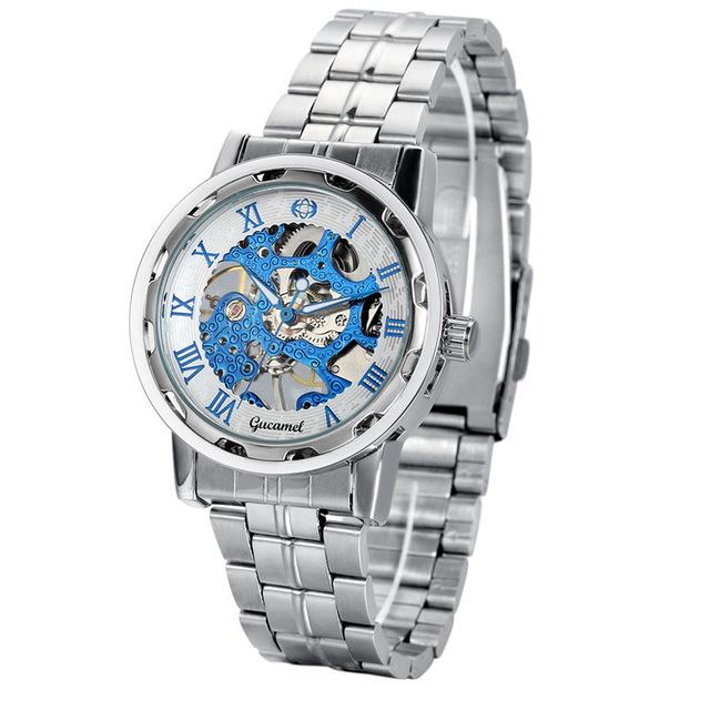 Gerald Wist Stainless Steel Waterproof Automatic Mechanical Luxury Watch