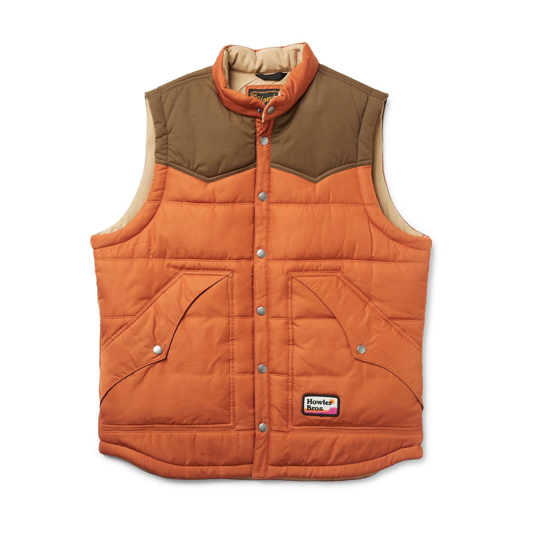 Rounder Vest- Cinnamon Teak