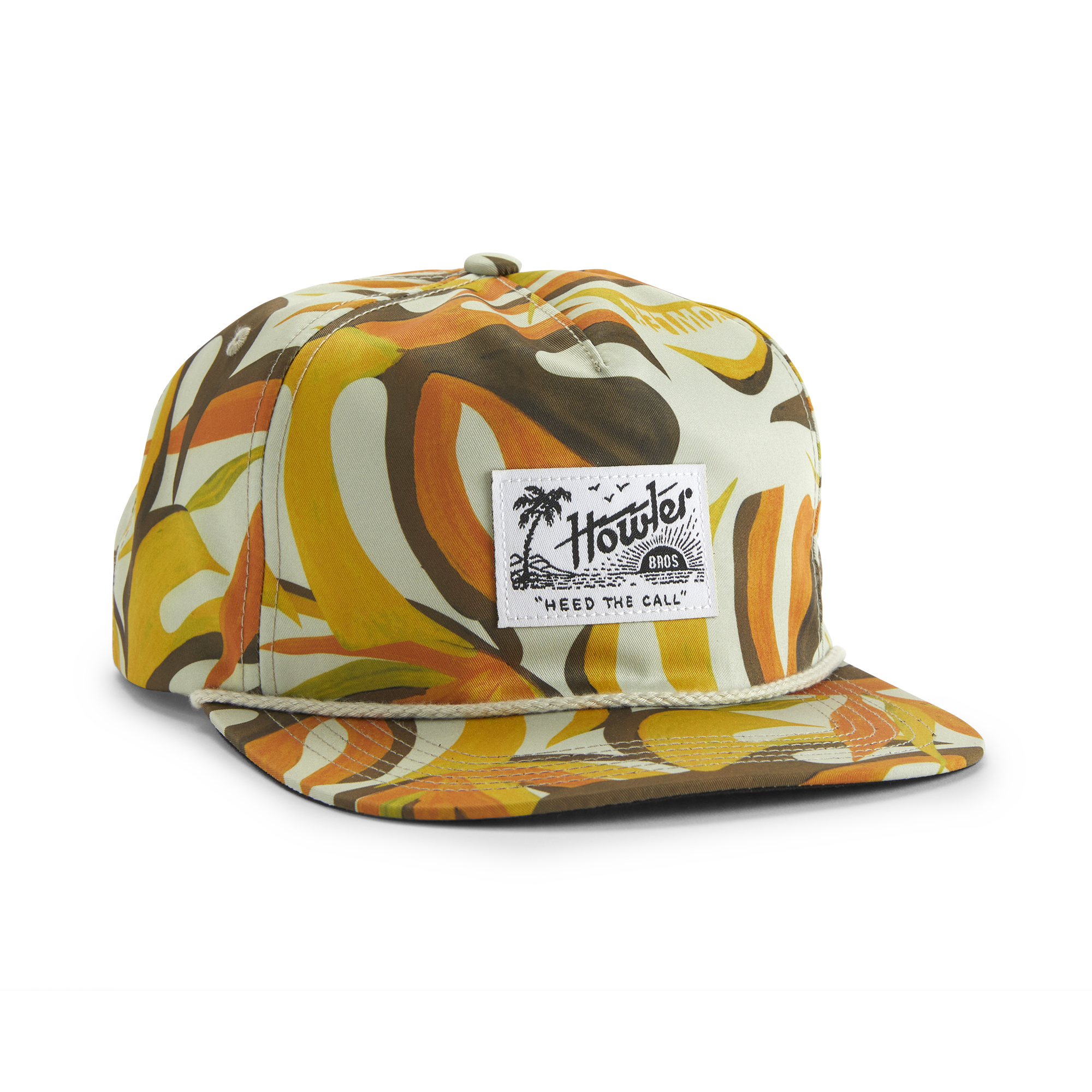 Snapback Hat- Monstera Mash