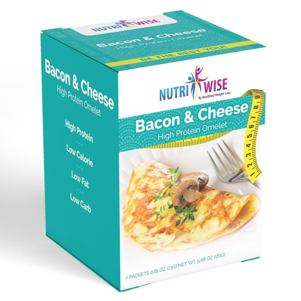 NutriWise? Bacon & Cheese Omelet (7/Box)