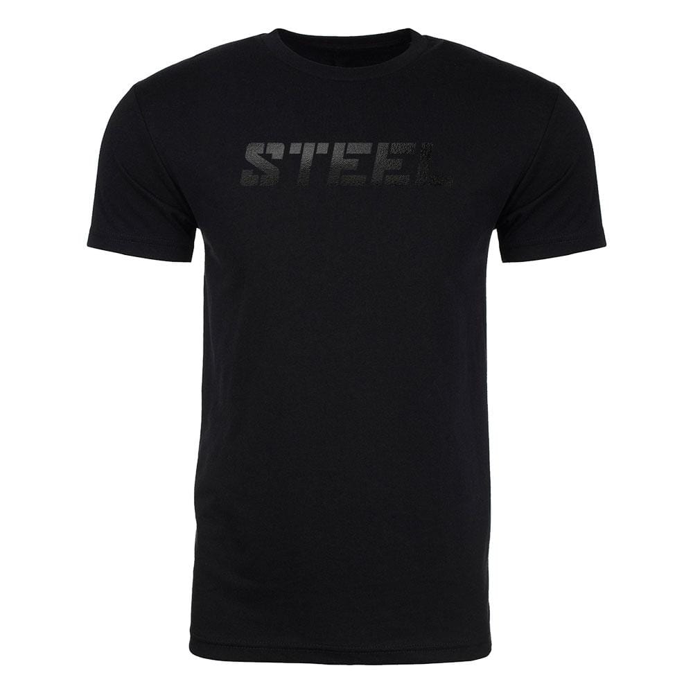 Steel Black on Black Performance T-Shirt