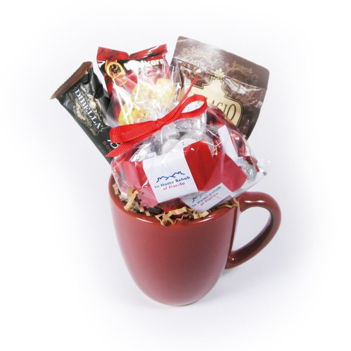 Ceramic Mug Filled with Cocoa & Chocolates