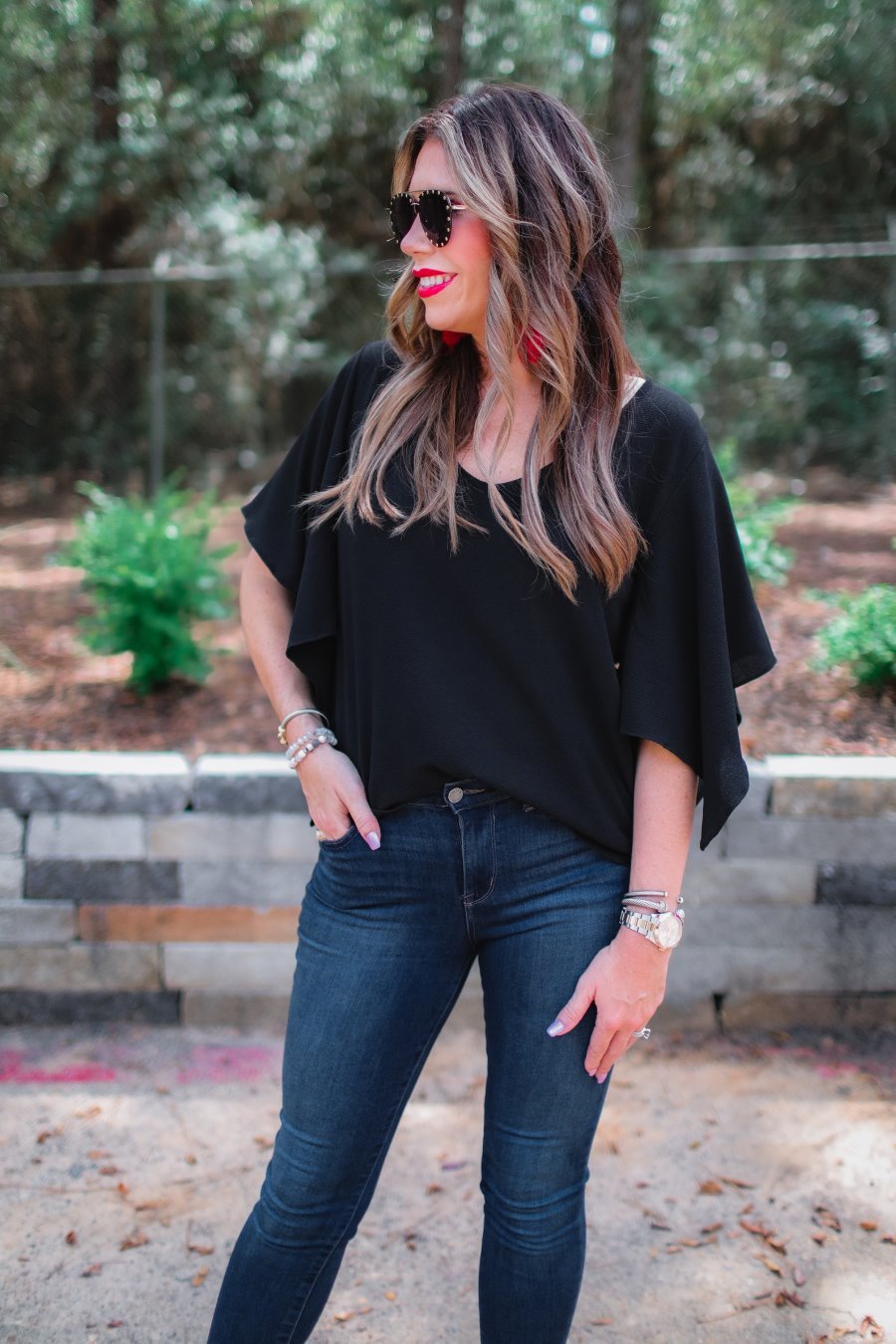 Brittany Flutter Sleeve Top
