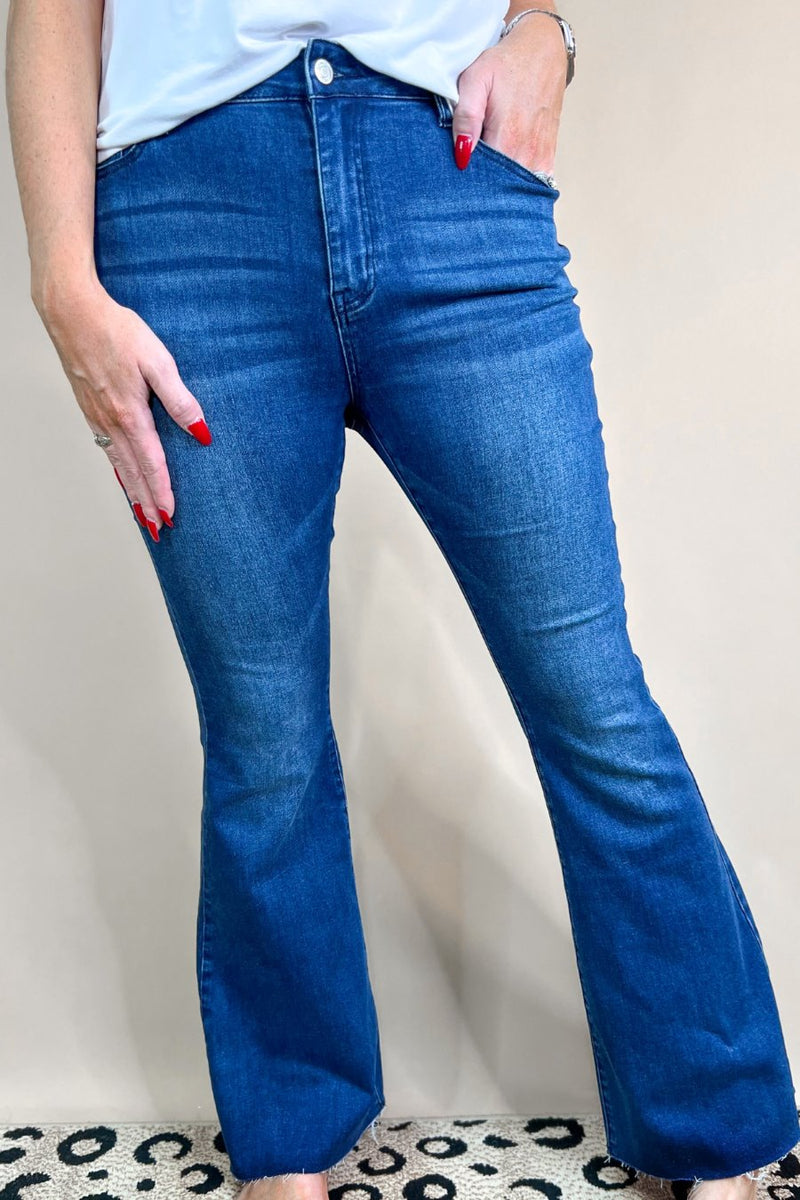 Chesney Mid Rise Flare Jeans