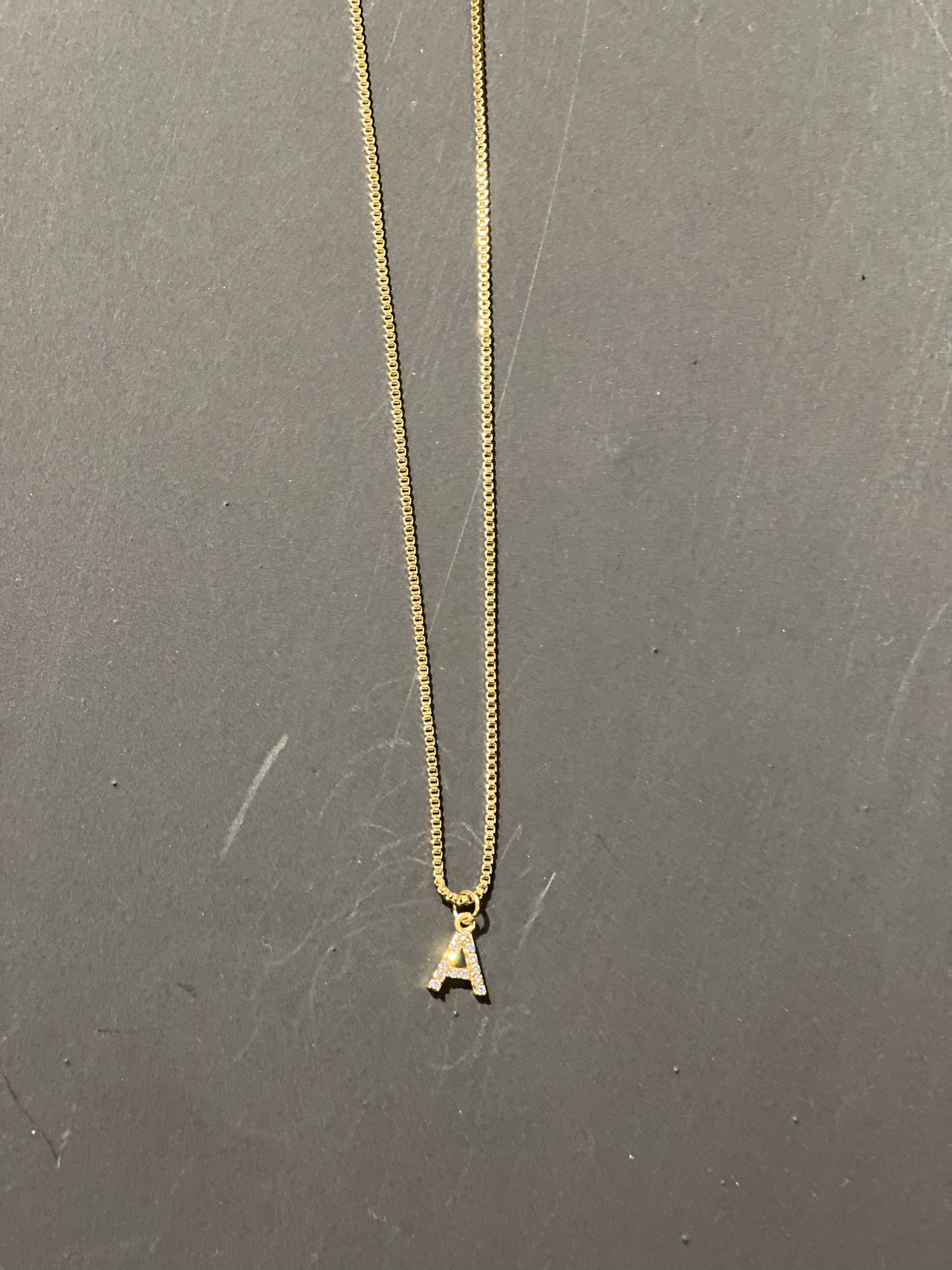 Initial Reaction Necklace