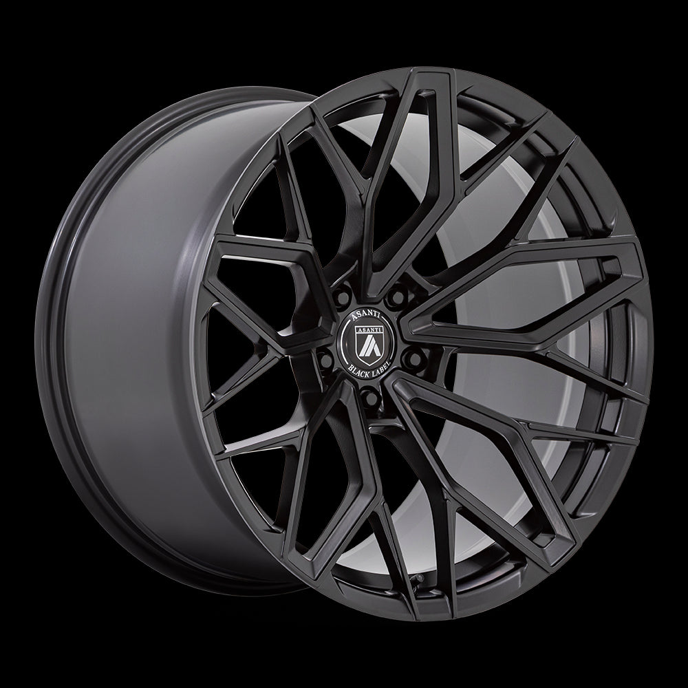 20X9.5 Asanti Black ABL-39 MOGUL Satin Black 5X115 ET15 wheel/rim