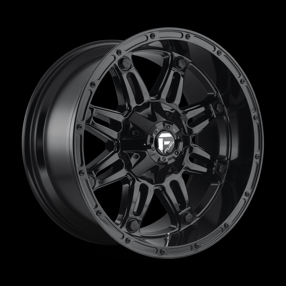 20X9 Fuel D625 HOSTAGE Gloss Black 5X139.7/5X150 ET20 wheel/rim