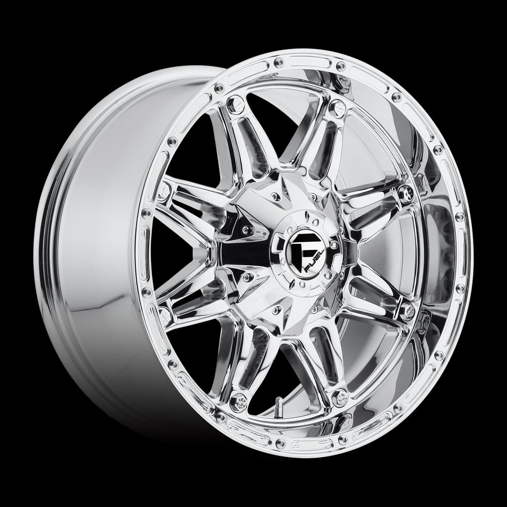 17X9 Fuel D530 HOSTAGE Chrome Plated 6X135/6X139.7 ET-12 wheel/rim