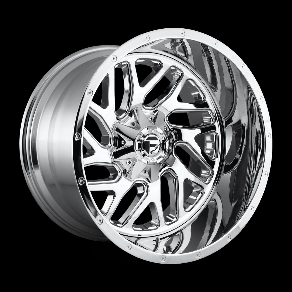 20X12 Fuel D609 Triton Chrome Plated 5X139.7/5X150 ET-43 wheel/rim