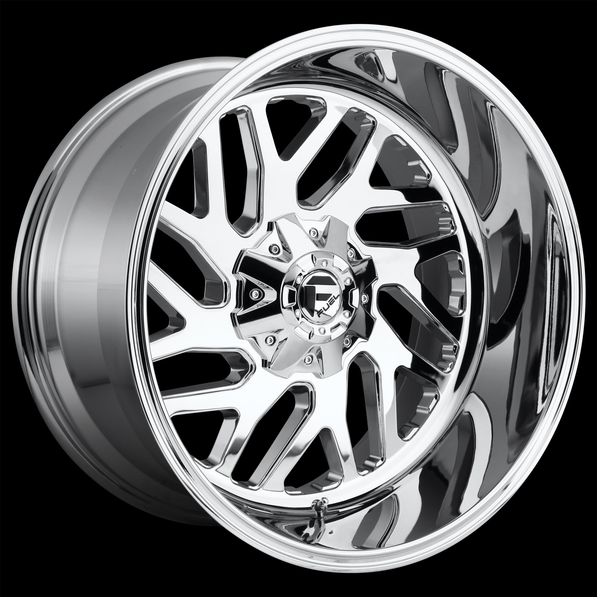 20X12 Fuel D609 Triton Chrome Plated 5X139.7/5X150 ET-43 wheel/rim