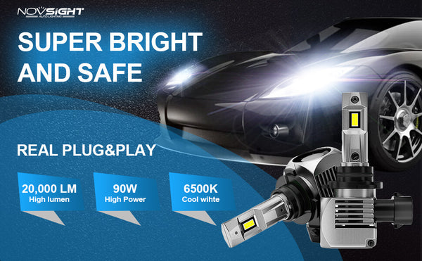 LED-Lampen 9005 ersetzen Halogenlampen