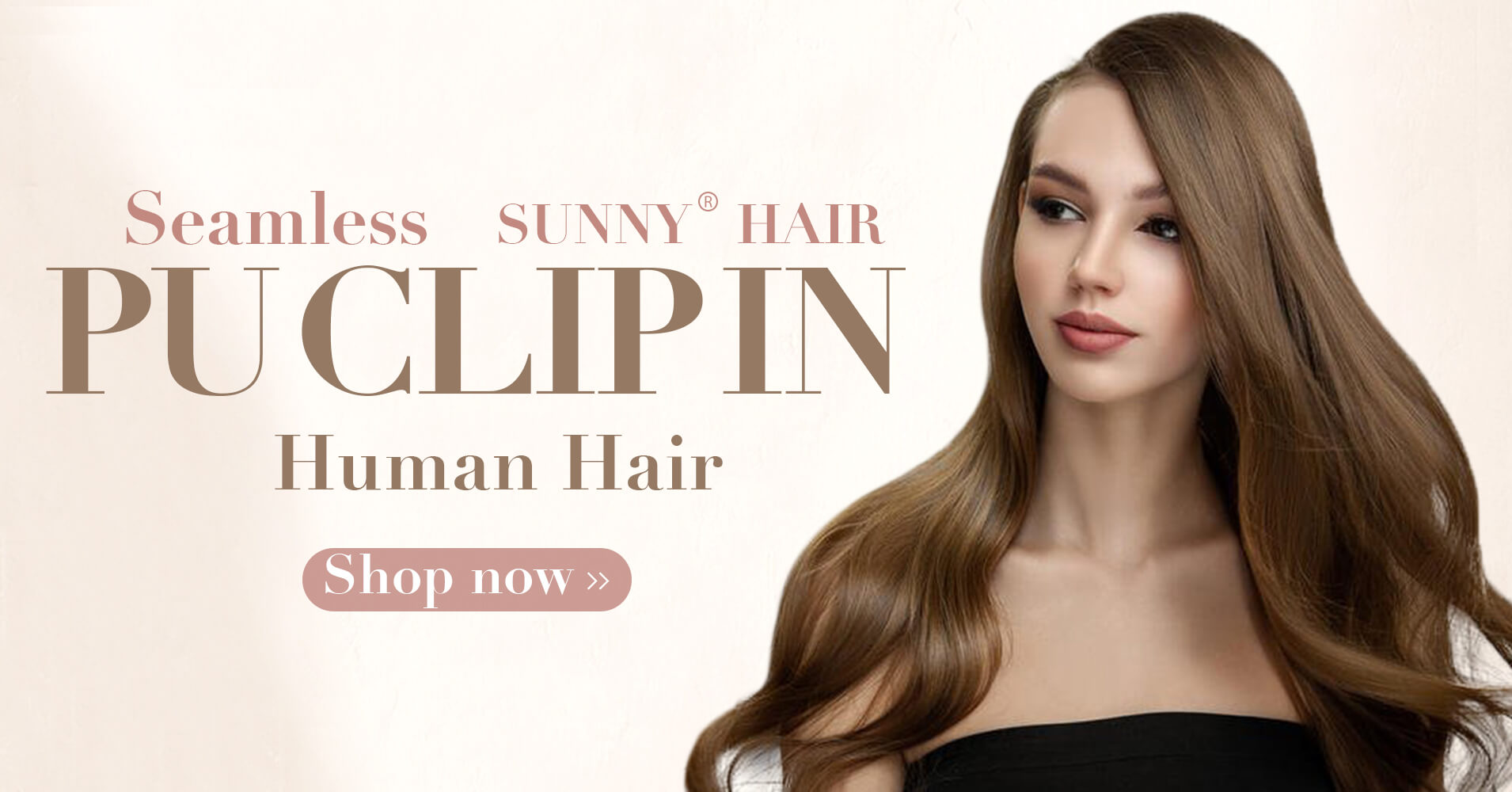 Seamless Pu Clip in Human Hair Extensions