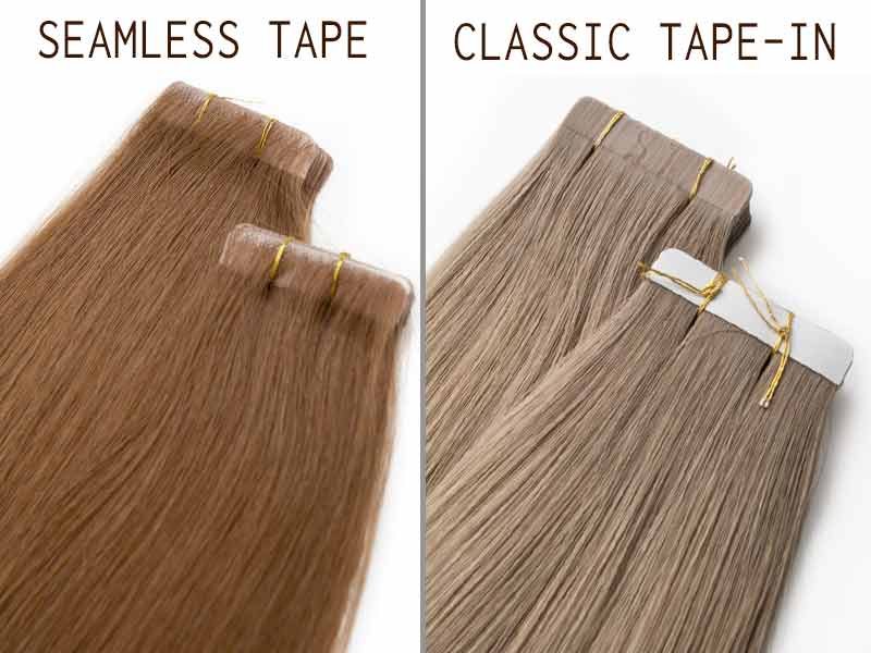 Something You Need to Know about Invisible Seamless Tape Ins — SunnyHair