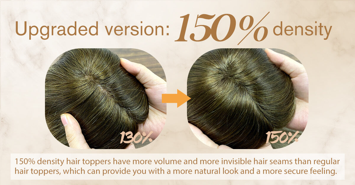sunny hair 150% density topper hair extensions