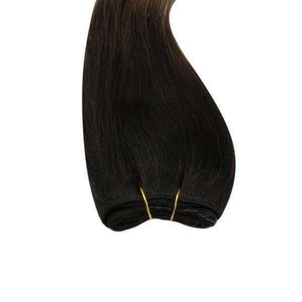 Weft Hair Extensions Double Weft Hair Bundles Balayage