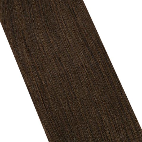 Stick I Tip Dark Brown Real Human Hair Extensions #4