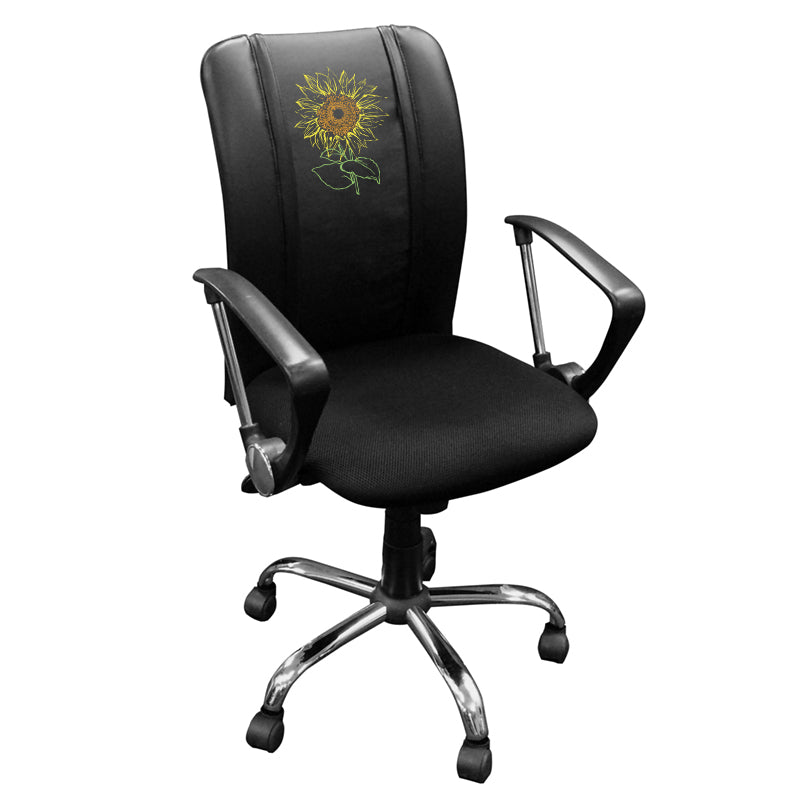 Curve Task Chair with Sunflower Logo Panel