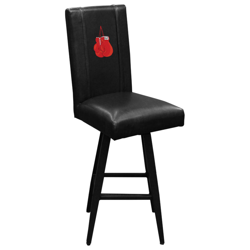 Swivel Bar Stool 2000 with Boxing Gloves Logo Panel