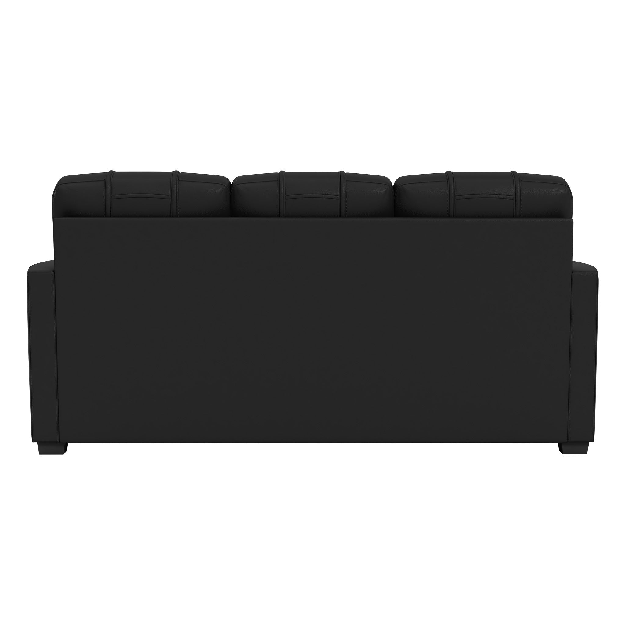 Silver Sofa with Barrel Rider Logo