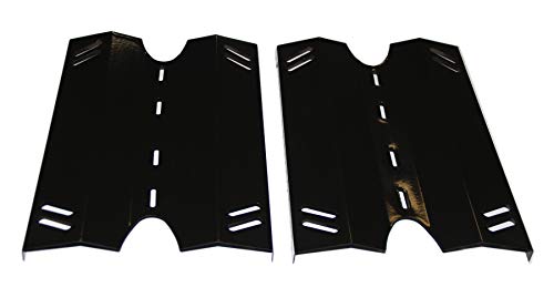 Hongso 2-Pack Porcelain Steel Heat Plates, Heat Shields Replacement for Gas Grill Model SAMS, Members Mark B10PG20-2C, GR3055-014571, B10PG20-2R (PPB0212)